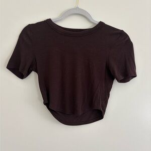 Lululemon Hold Tight Cropped Tshirt
